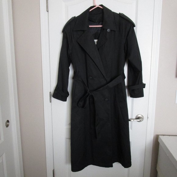 heavy trench coat with liner